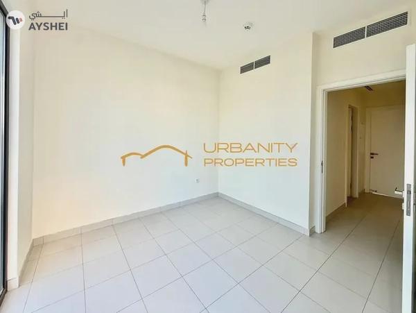 Single Row | Direct Pool View | Bright 3BR + Maid | Vacant